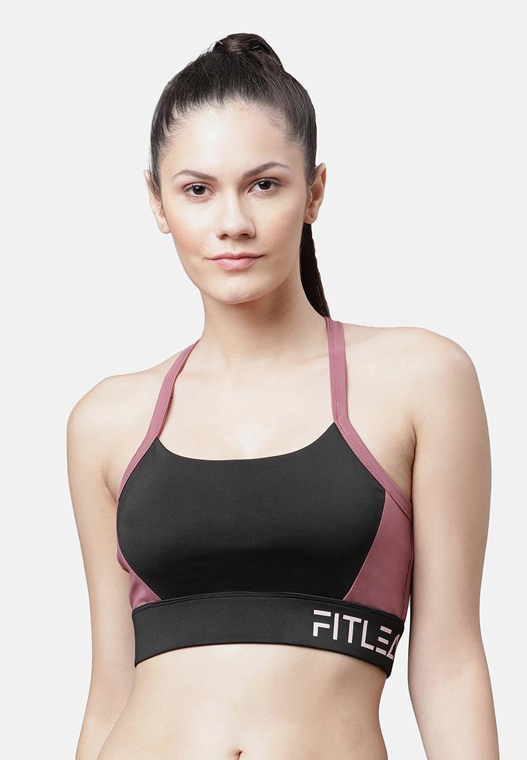 Color Block Training Sports Bra - Fitleasure