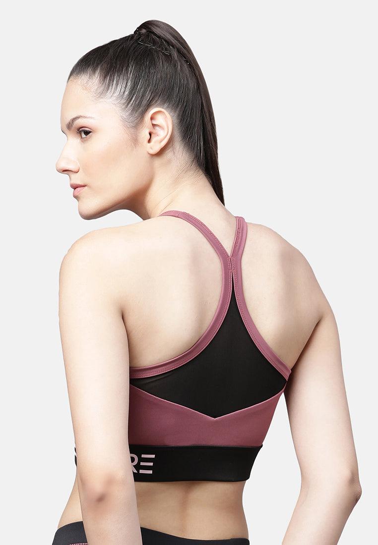 Color Block Training Sports Bra - Fitleasure