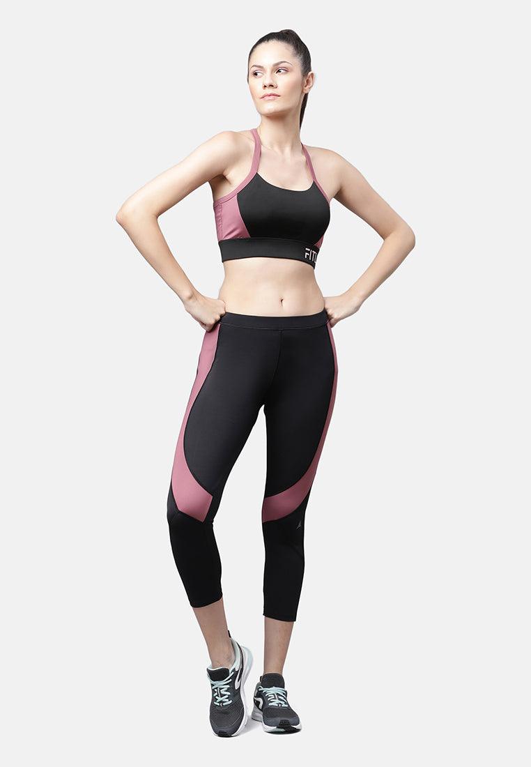 Color Block Training Sports Bra - Fitleasure