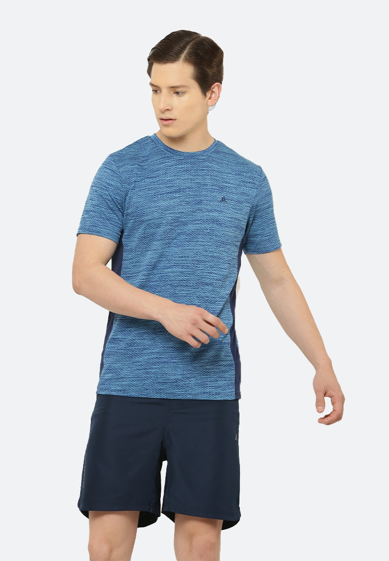 Colourblock Breathable Workout Tshirt - Fitleasure