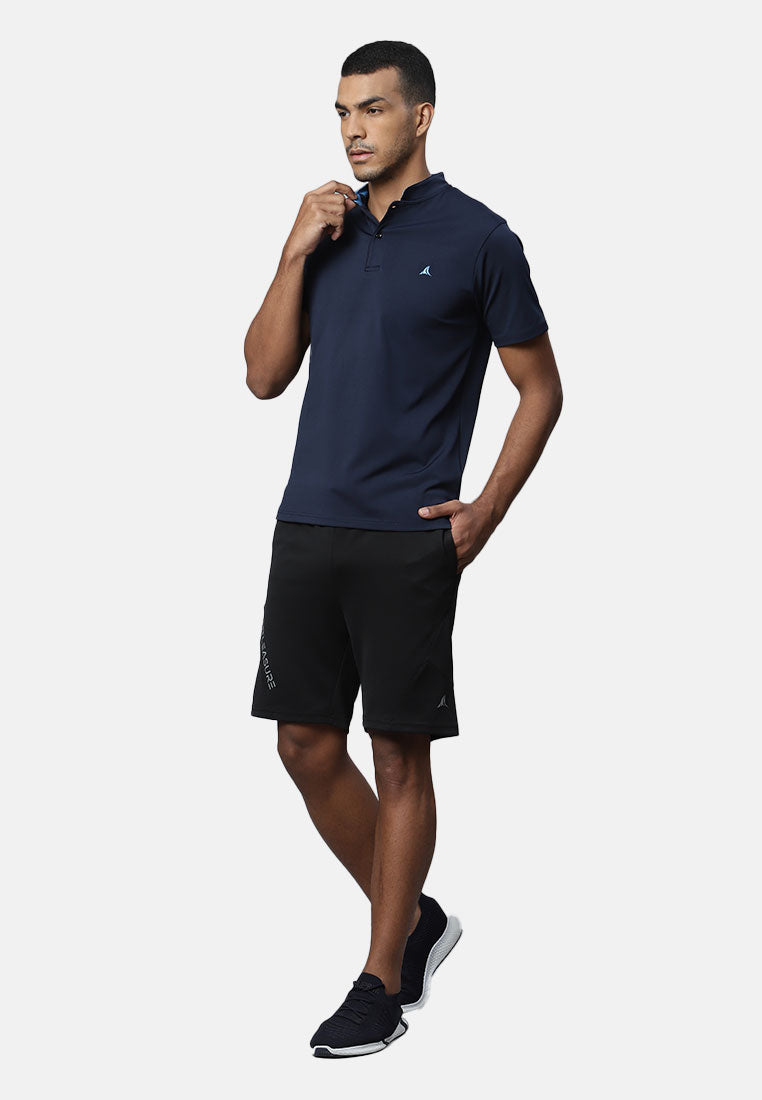 Luxe Athleisure Chinese Collar Tshirt - Fitleasure