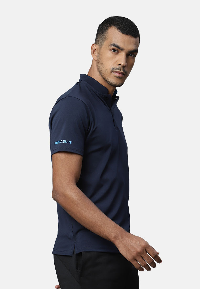 Luxe Athleisure Chinese Collar Tshirt - Fitleasure