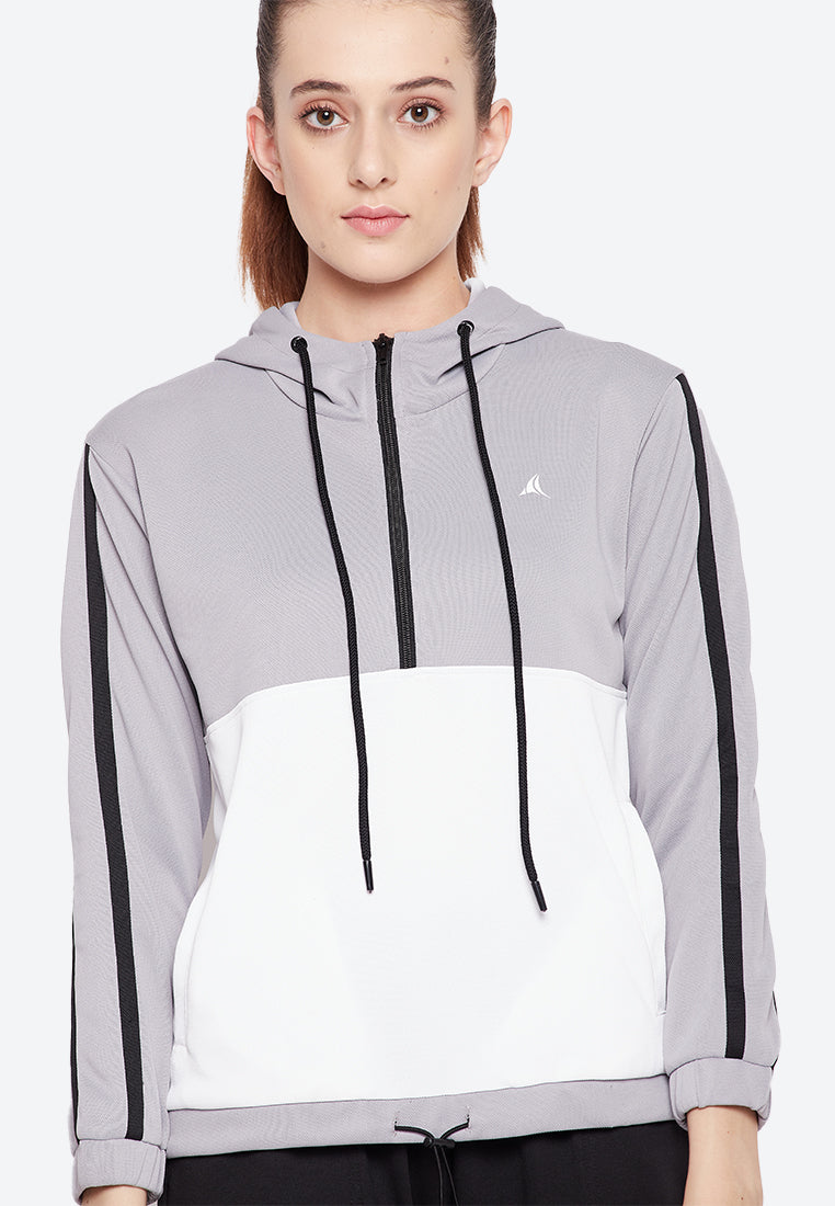 Half Zip Up Hoodie - Fitleasure