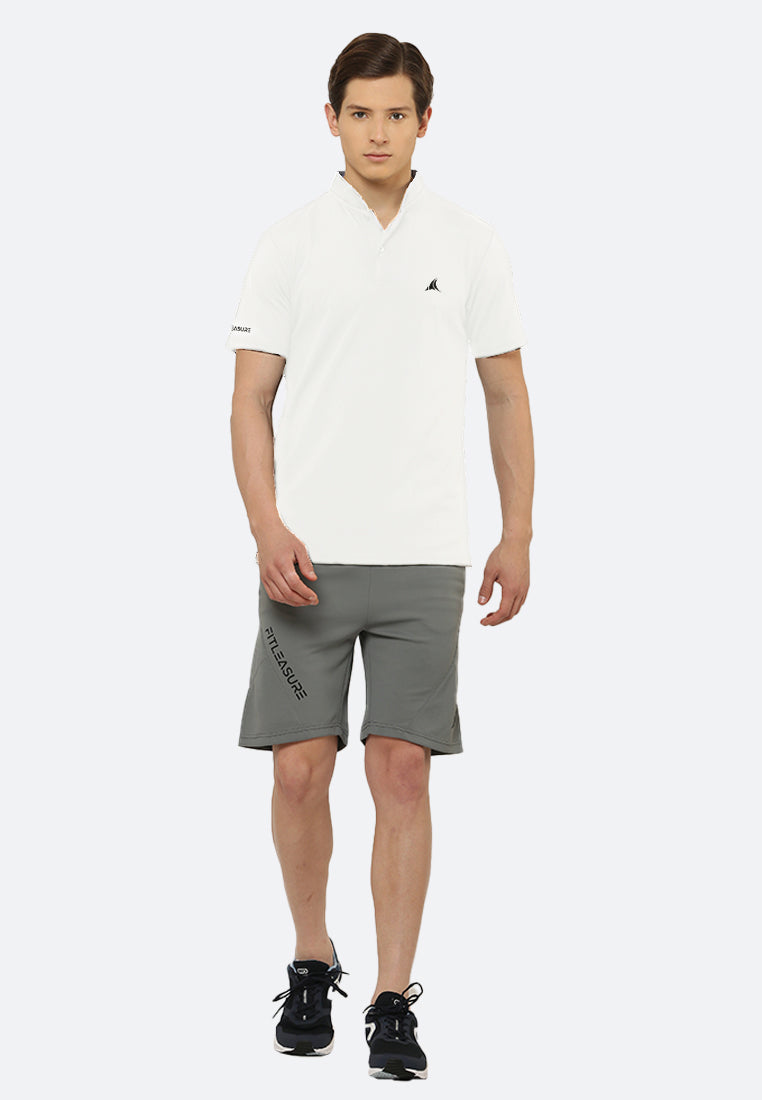 Luxe Athleisure Chinese Collar Tshirt - Fitleasure