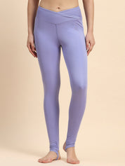 Crosswaist heel strap Tights