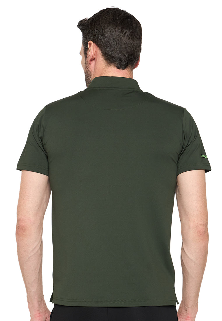 Luxe Athleisure Chinese Collar Tshirt - Fitleasure