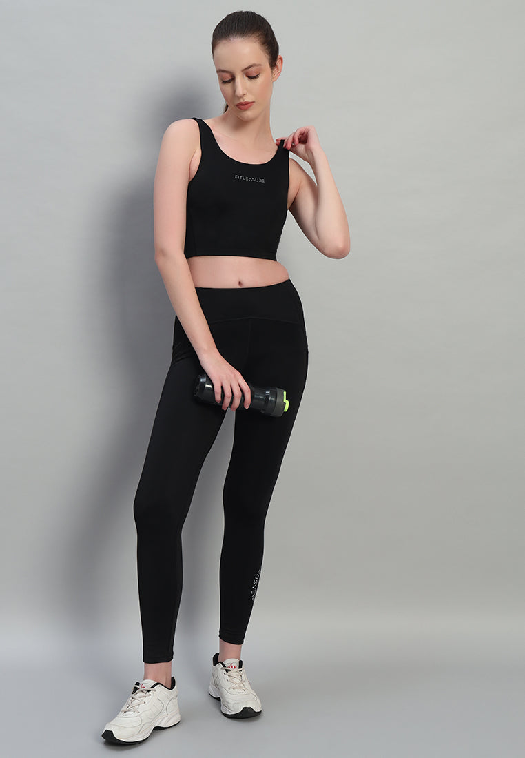 Ultra-Stretch Nylon Leggings - Fitleasure