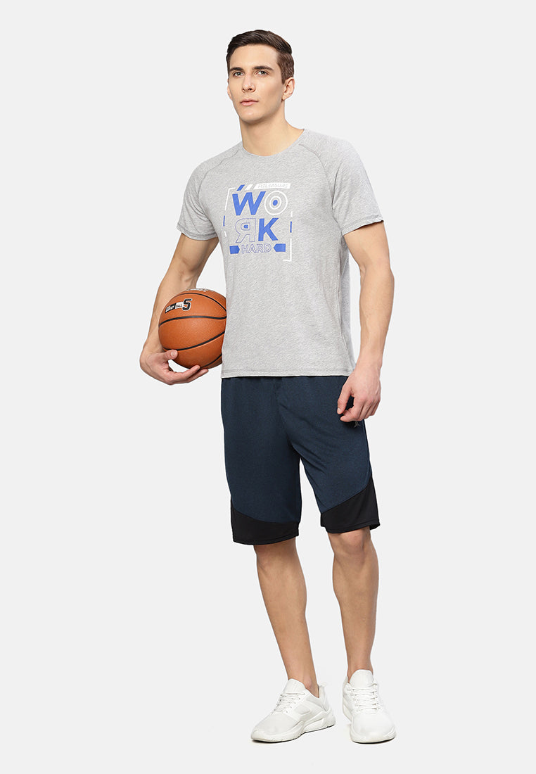 Workhard Graphic Training Tshirt - Fitleasure