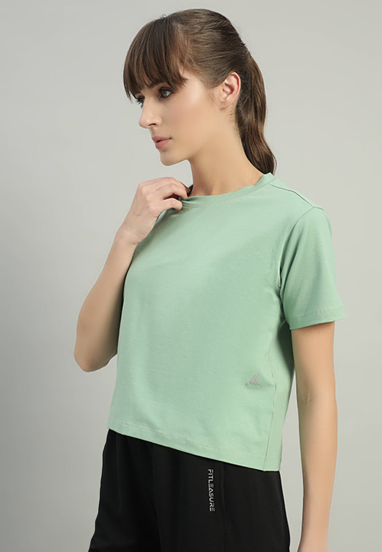 Asymmetry Back Panel Tee