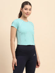 Ultra-Soft Sculpted Crop Top