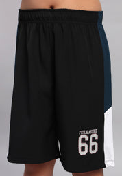 PowerPlay Boys Colorblock Shorts