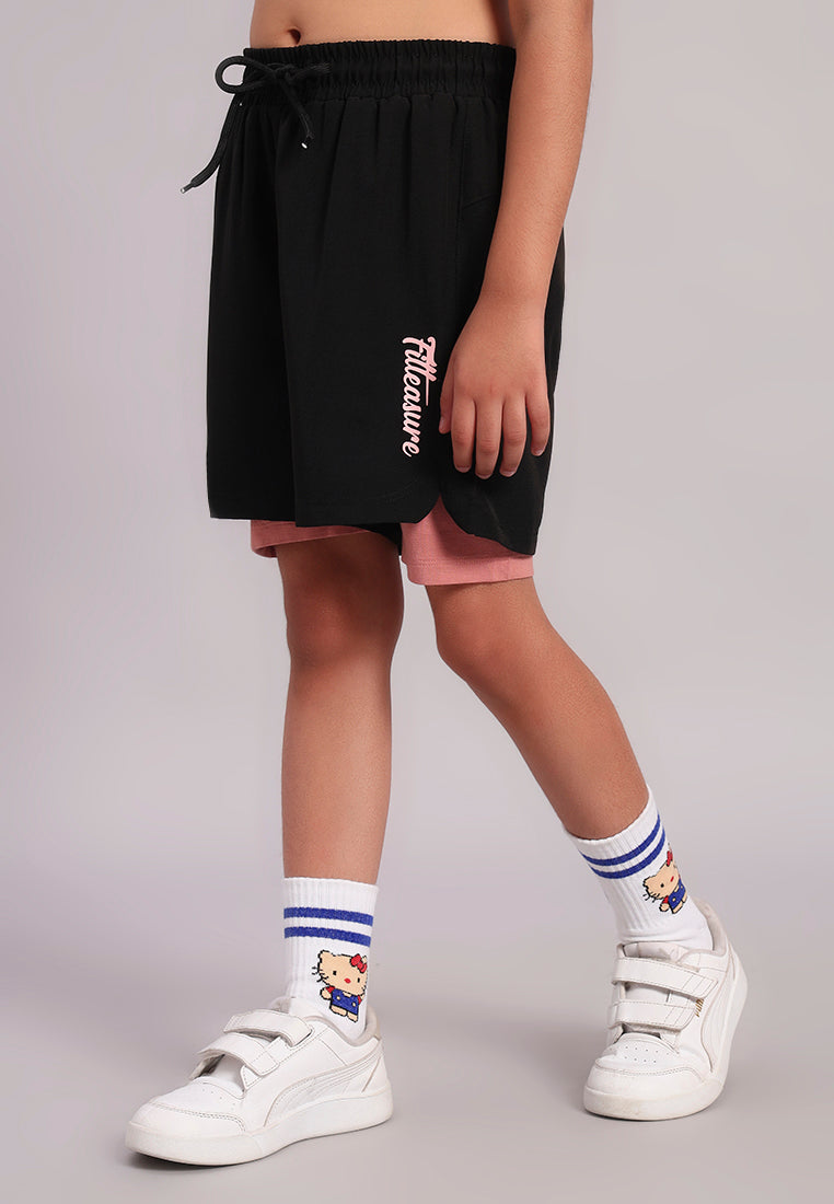 CareFit Girls Dual Layer Shorts