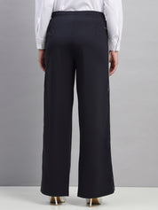 Statement Snap-Button Wide Pant