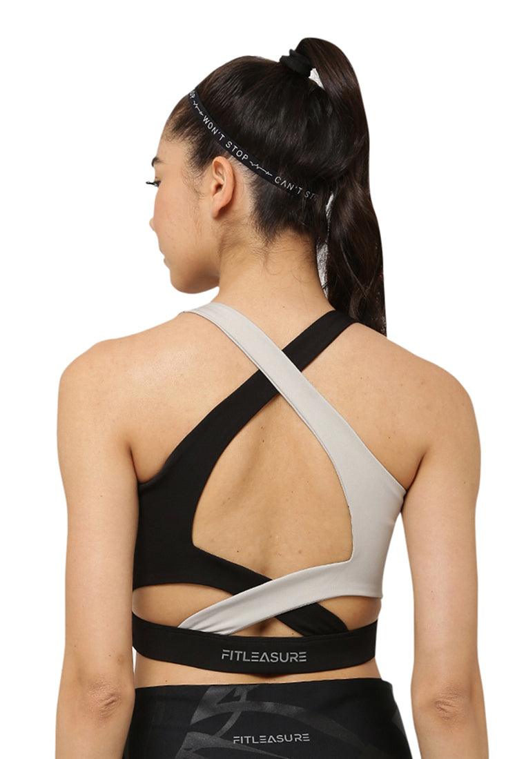 Color-Block Yoga Sports Bra - Fitleasure