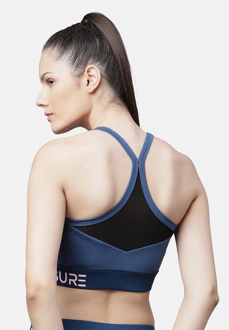Color Block Training Sports Bra - Fitleasure