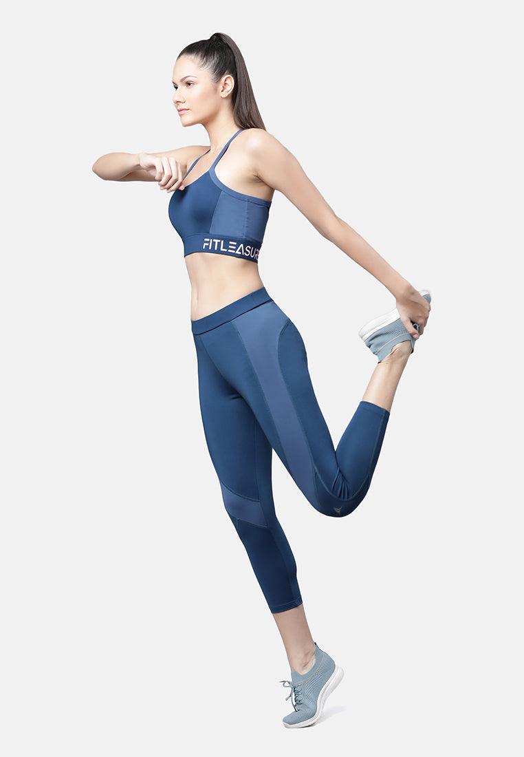 Color Block Training Sports Bra - Fitleasure