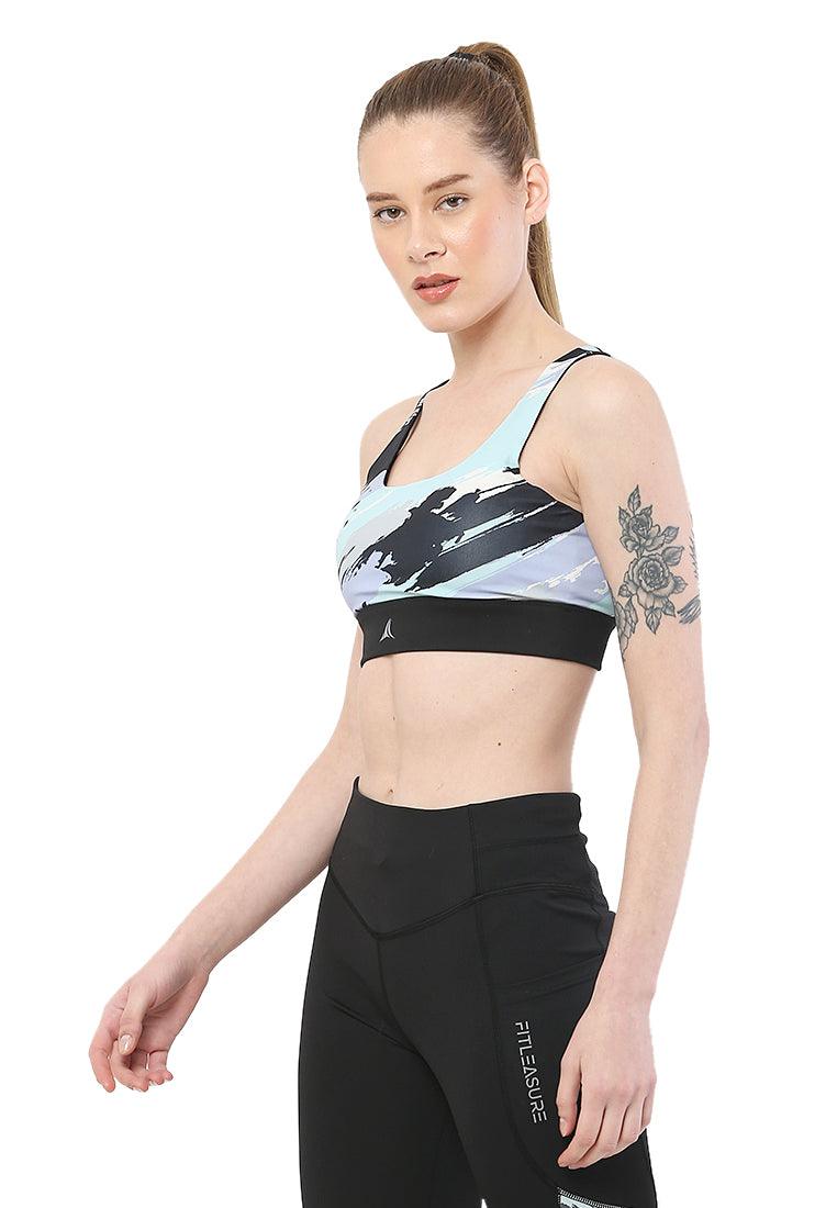 Floral Cardio Sports Bra - Fitleasure