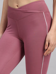 Crosswaist heel strap Tights