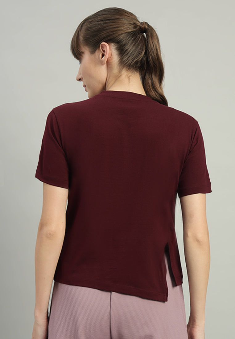 Asymmetry Back Panel Tee