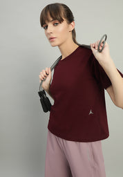 Asymmetry Back Panel Tee