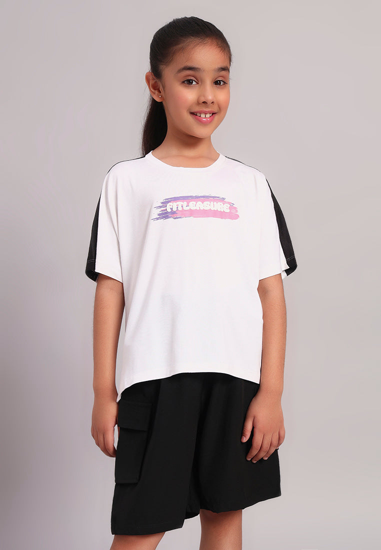 BreezePop Girls Mesh Back Tee