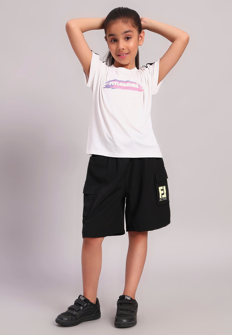 BreezePop Girls Mesh Back Tee