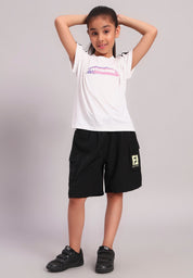 BreezePop Girls Mesh Back Tee