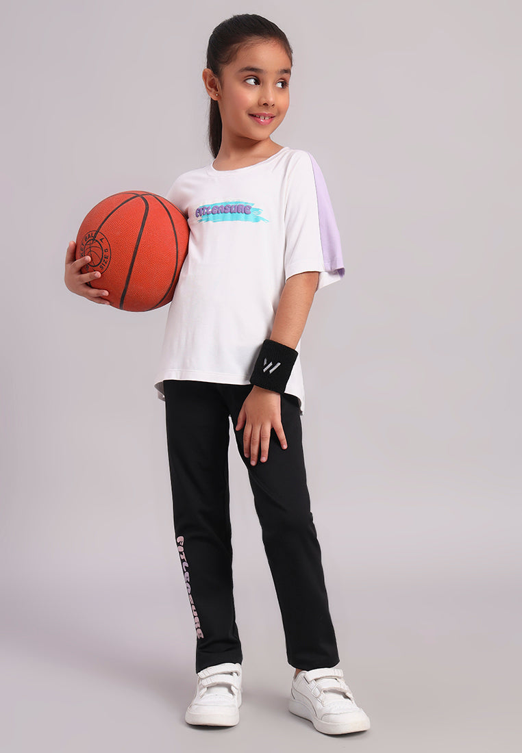 BreezePop Girls Mesh Back Tee