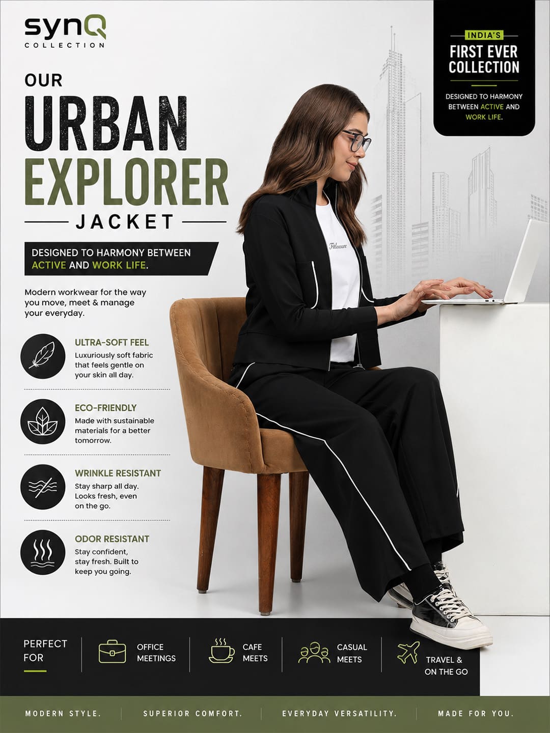 The Urban Explorer Crop Jacket