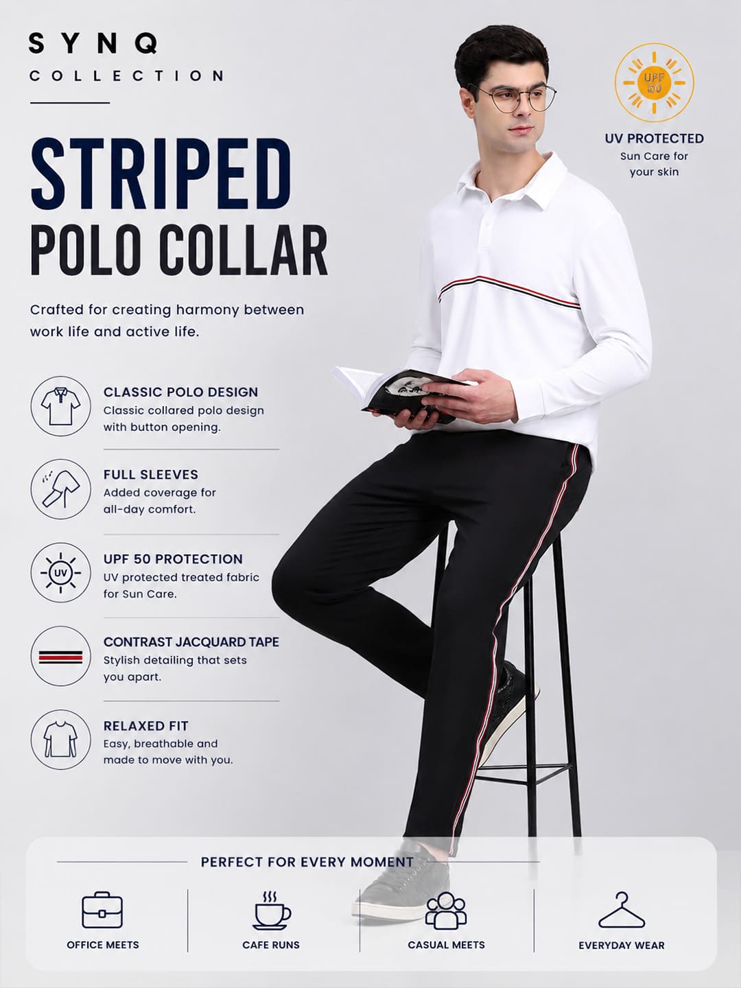 Sunguard Oxford T-shirt