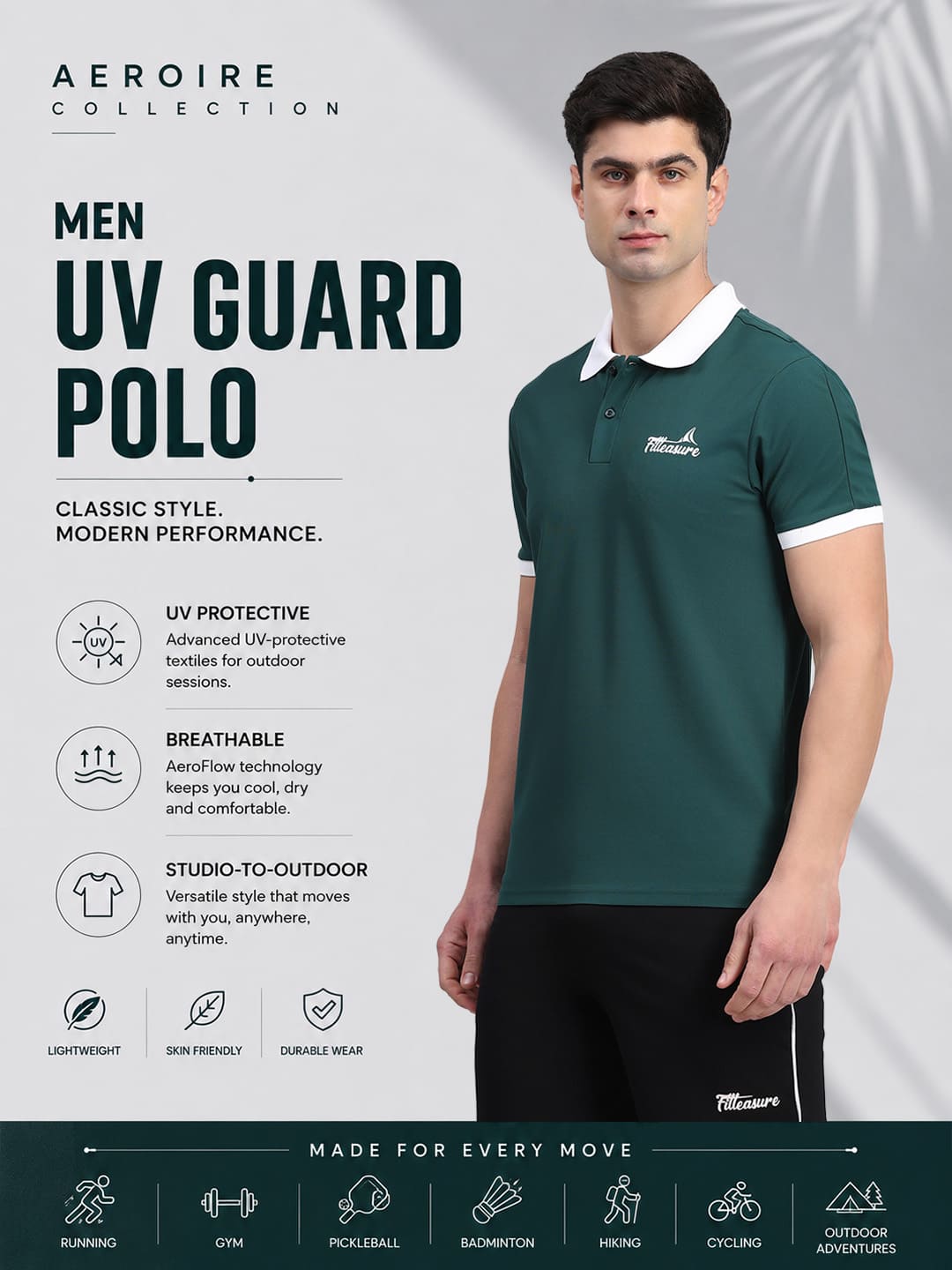 Aeroire™ Sunguard Polo T-shirt