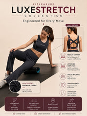 Luxestretch Nylon Yoga Sports Bra