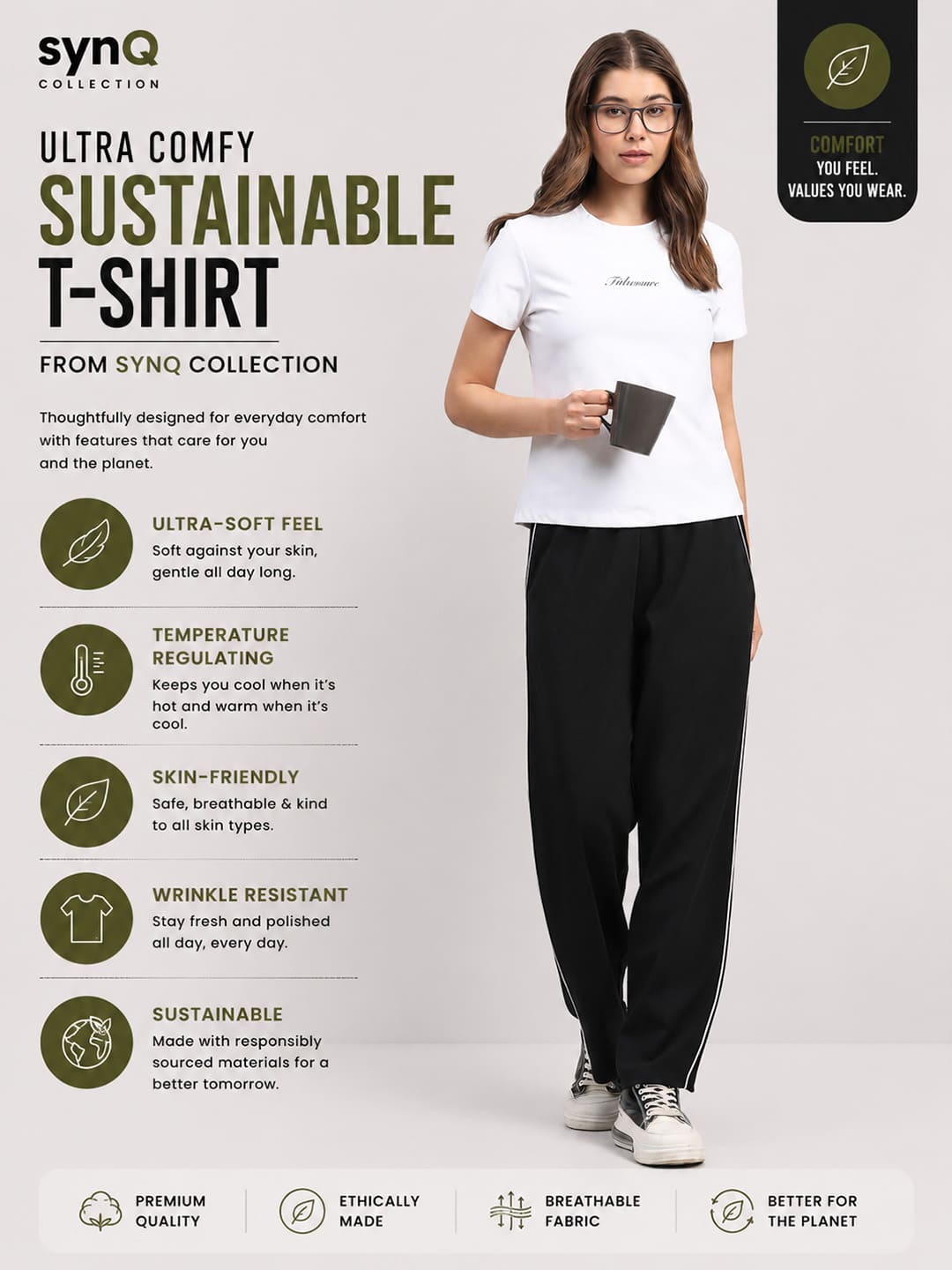 Ultra Comfy Sustainable Tshirt
