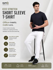 Eco stretch short sleeves T-shirt