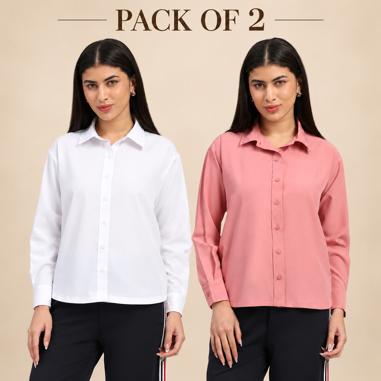 All-Day Essential Shirt – Pack of 2